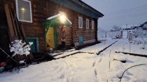 ДЕРЕВЕНСКИЙ УЮТ/ЗИМНЯЯ СКАЗКА☃️❄️/НАСЛАЖДАЕМСЯ КРАСОТОЙ ПРИРОДЫ/ПРОДОЛЖАЕМ РЕМОНТ КОМНАТЫ