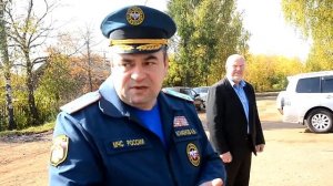 Генерал МЧС побывал в Богородском районе.
