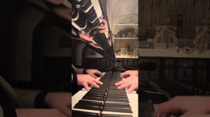 Бах Партита 2 Акустическая репетиция в Кафедральном соборе на о. Канта 17.11.2025