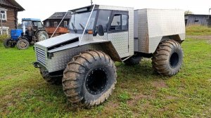 Самодельный вездеход-переломка
