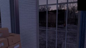 Взял новую скамейку и поддержанную шторку.