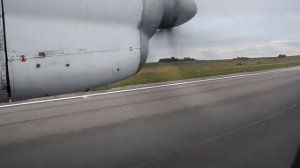 Ан-24РВ RA-47264 Посадка в Сыктывкаре.