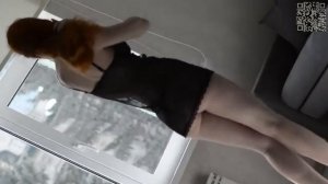 Девушка в чёрном, танец на вечер! Эротика.