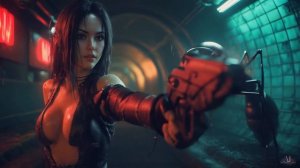 The Femme Fatale of Cyberpunk | AI-Generated Video & Epic Music Inspiration