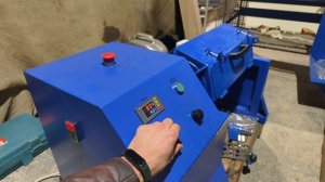 Галтовочный барабан МАГ-20 (тест работы перед отгрузкой)