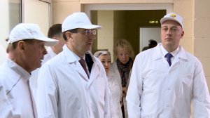 Игорь Щеголев посетил предприятие в Рыбновском округе