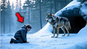 Замерзший Ребёнок Просит Волка Впустить Его В Логов