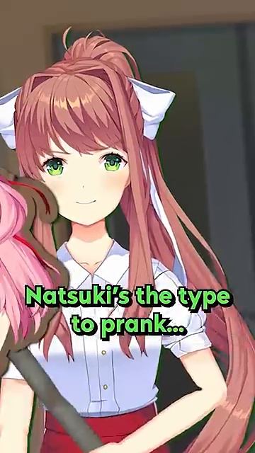 Patting Natsuki Overload!DDLC Voiced Animation ddlc shorts