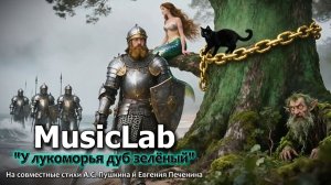 У ЛУКОМОРЬЯ ДУБ ЗЕЛЁНЫЙ - MusicLab  **ПРЕМЬЕРА ПЕСНИ!** #Печенин #MusicLab #Пушкин #Лукоморье