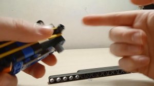 Обзор на лего техник балестический нож. (он рабочий!! )