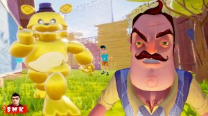 ШОУ ПРИВЕТ СОСЕД!ФРЕДБЕР УКРАЛ СОСЕДА 2 АКТ!ИГРА HELLO NEIGHBOR ПРОХОЖДЕНИЕ ФНАФ МОДА И ЭТО СТРАШНО