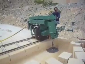 Мобильный камнерез.