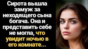 ИСТОРИЯ ИЗ ЖИЗНИ/Сирота вышла замуж за неходящего сына богача, а ночью в его комнате она увидела
