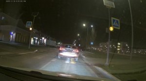 Neoline SmartWay (с камерой заднего вида) пример видео - вечер