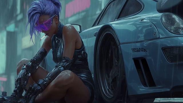 Лаймина - Ритмична музыка неонового города, фоновая электронная музыка смотреть онлайн