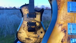 Видео #555! Гитара из полупрозрачного камня с подсветкой | Гитара своими руками