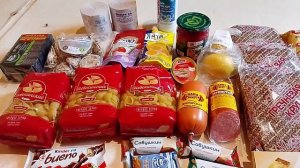 Сходила в магазин, продуктовые покупки