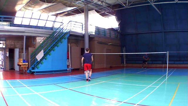 4. Бадминтон - изучение техники ударов на заднюю линию