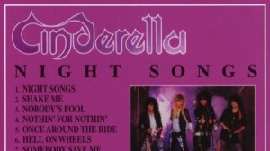× Cinderella - Night Songs - The Videos (1987)
