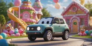 Автомобили в мире сказочных приключений мультик