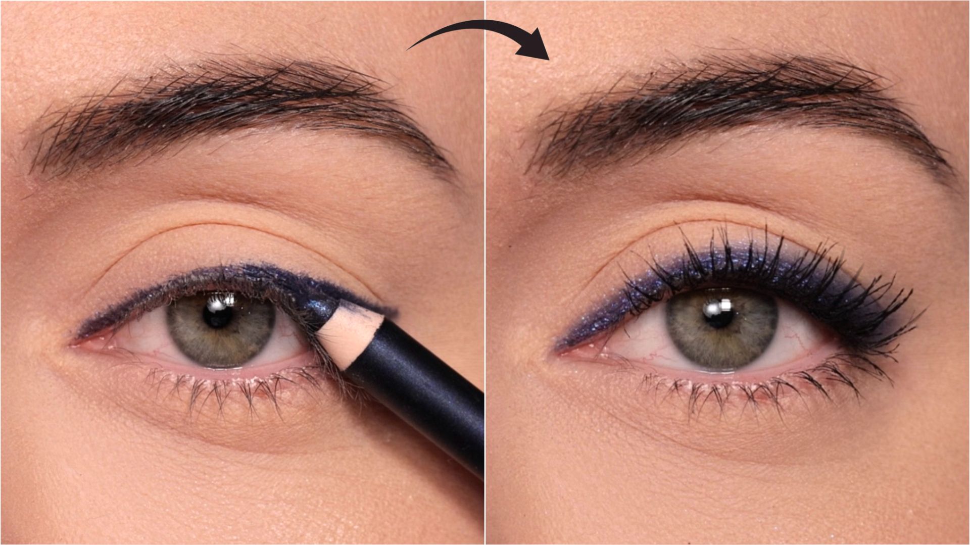 Индиго “СМОКИ-СТРЕЛКА” | идеальный повседневный макияж за 5 минут!