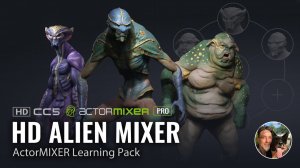 Создайте HD-инопланетян для ActorMIXER | Новые персонажи для Character Creator 5