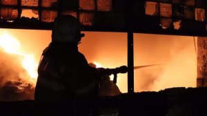 В Рязанской области произошло возгорание на предприятии из-за обломков БПЛА