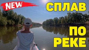 Сплав с сыном на сапе 🛶#путешествия #природа