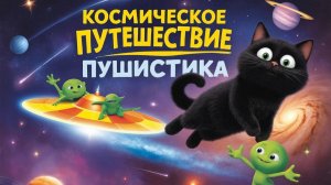 Мультфильм для детей. Космическое приключение Пушистика