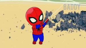 Маленькие супергерои. Битва супергероев.