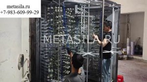 Однодверная ионная вакуумная установка для напыления покрытий на детали, модель V-1000