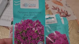 Прилетела поддержка.💰Ура! Обзор семян цветов!🌺