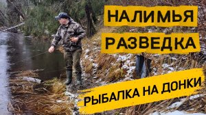 Налимья разведка! Проверяю клюёт или рано? Рыбалка на донки.