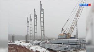 На комплексе по переработке отходов «Центральный» возводят производственный корпус