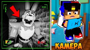 ЗАСНЯЛ АНИМАТРОНИКА БОННИ на СКРЫТЫЕ КАМЕРЫ в МАЙНКРАФТ ВИДЕО ТРОЛЛИНГ MINECRAFT fnaf Евгенбро