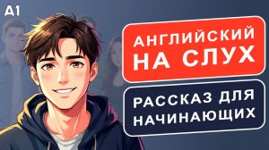 СЛУШАЕМ простой рассказ на Английском (A0-A1):  Мои иностранные друзья | Английский на слух 🎧