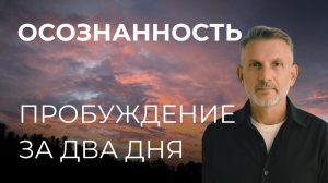 Пробуждение за 2 дня:  Как тревога сменилась абсолютным покоем