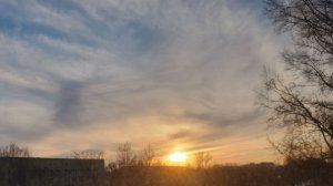 ЗАКАТ перед ВЕЛЕСОВОЙ НОЧЬЮ * 31 ОКТЯБРЯ 2025 года.