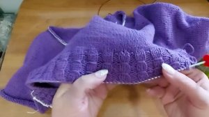 ЛОЖНАЯ КОСА...ПРОСТОЙ И ЛЁГКИЙ УЗОР СПИЦАМИ