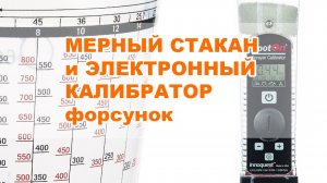 Инструменты для калибровки форсунок на опрыскивателях