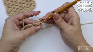 Узор Цветы крючком