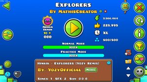 Explorers by MathisCreator | 100% | Geometry Dash