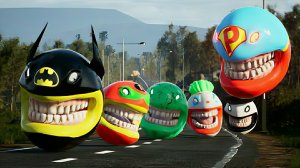 Пакмэн Бэтмен и Пакмэн Супермен. Pac-man Batman and Superman. Полная версия