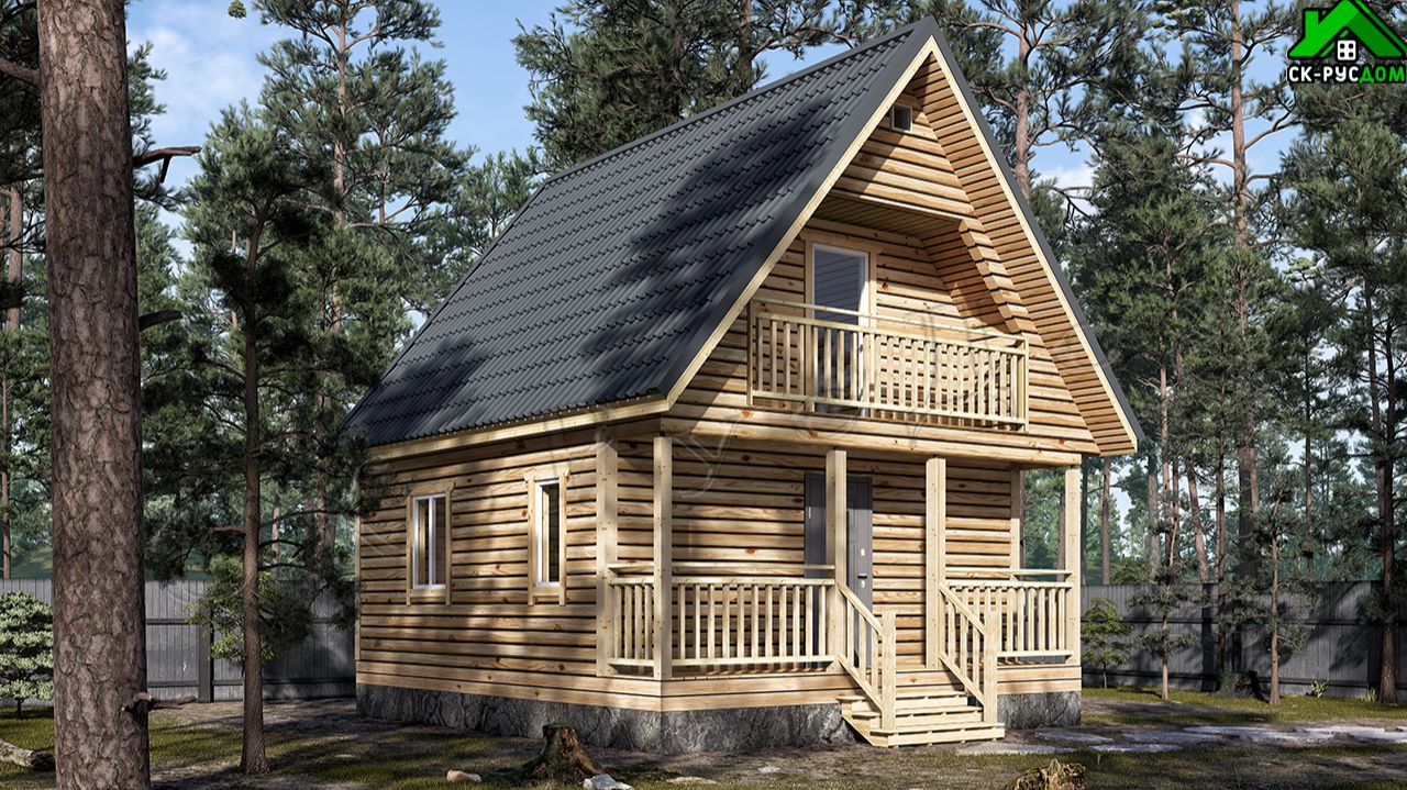 Проект дачного дома