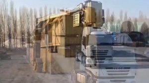 До конца! Мобильный перегружатель контейнеров!