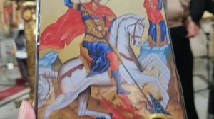 Я приложила иконы для вас ко всем святыням Храма Георгия Победоносца в Лидде