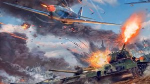 Warthunder - лютые бои и штурмы!