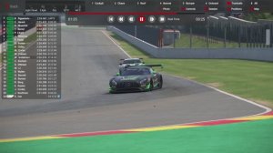 Одиночный чемпионат Automobilista 2, Mercedes AMG GT3\Spa Francorchamps - Красная вода( #6
