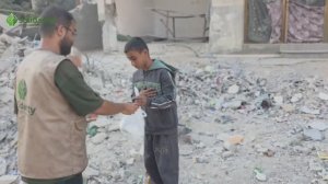 "Солидарность" раздает обеды жителям Сектора Газа