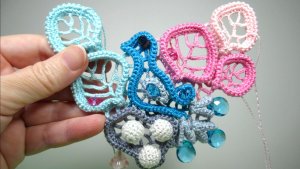 Продолжение узора с птичкой и гнездышком